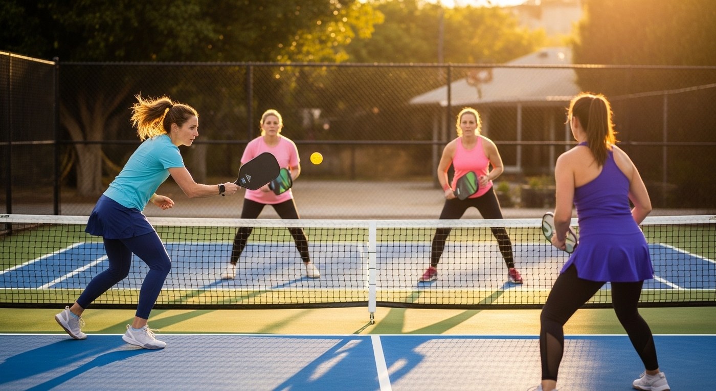Women's POWER Pickleball League — case study hero