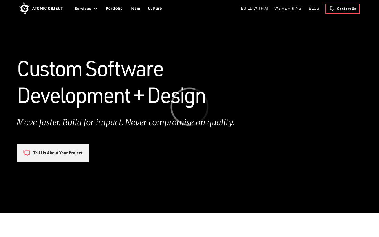 Atomic Object homepage