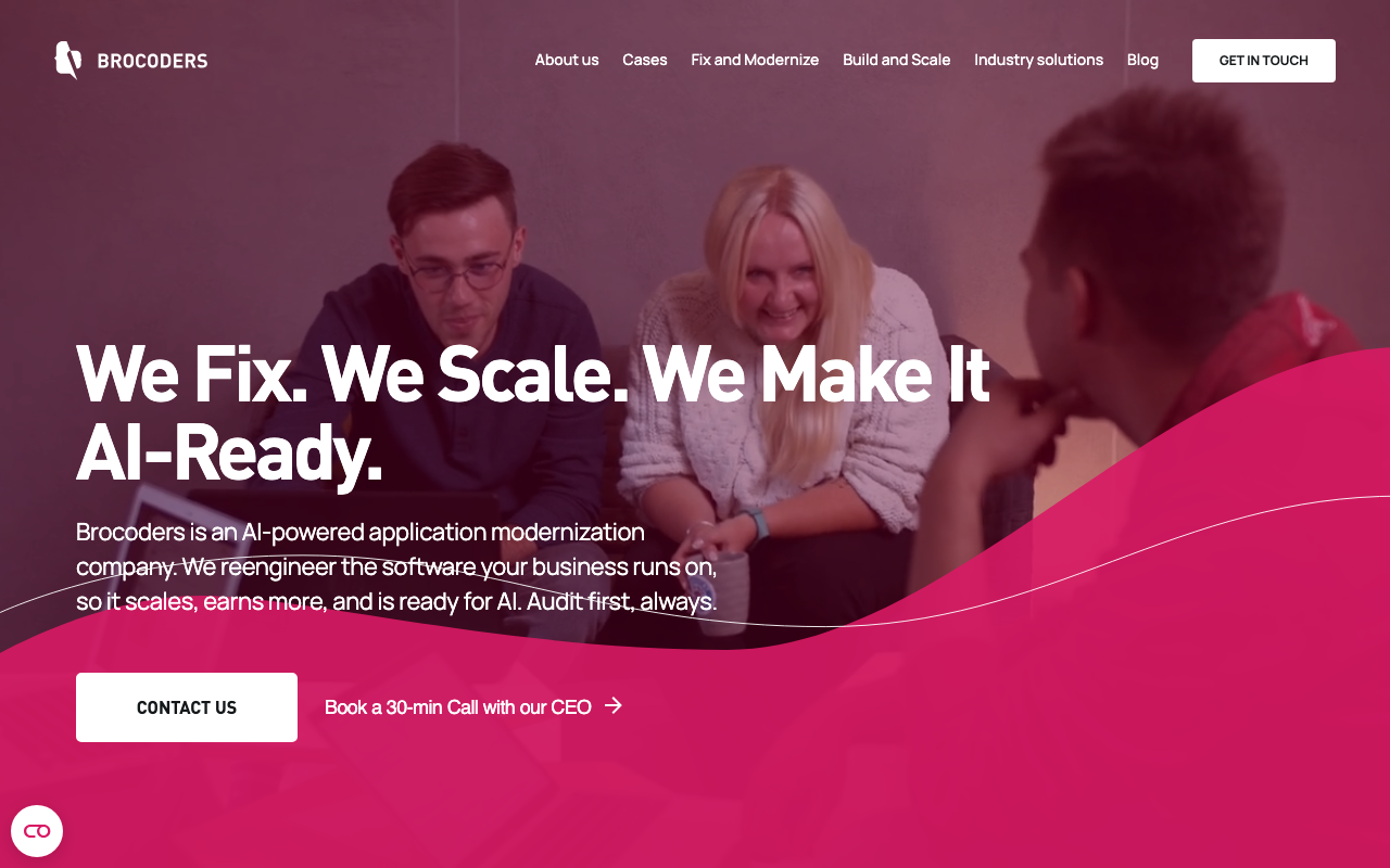Brocoders homepage