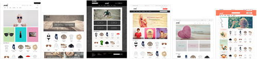 Zoey's array of design themes