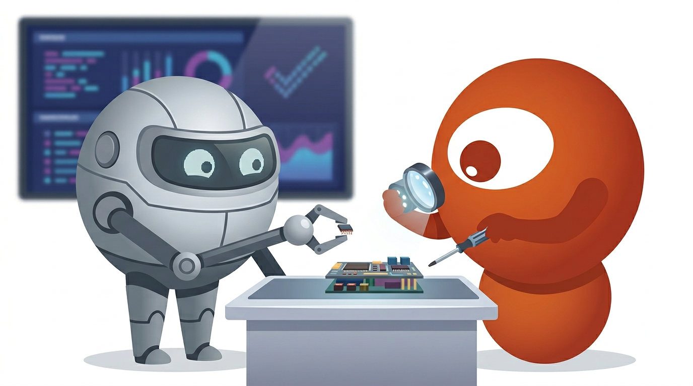 Human oversight, no black box